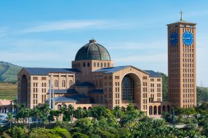 View of Basilica of the National Shrine of Our Lady of Aparecida