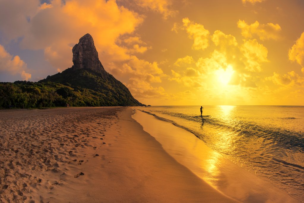 Golden Hour morro do pico Fernando de Noronha Brazil